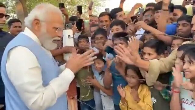 “Don’t you want to become Prime Minister?” PM Modi interacts with children in Karnataka