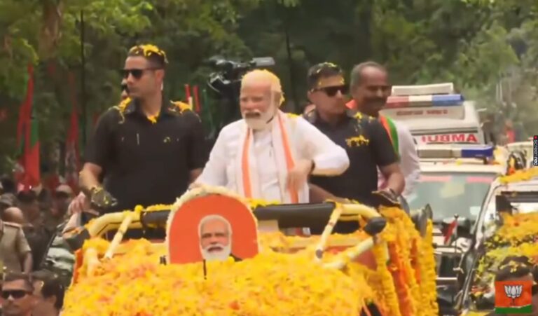 Day 2: Prime Minister Narendra Modi's road show in Bengaluru