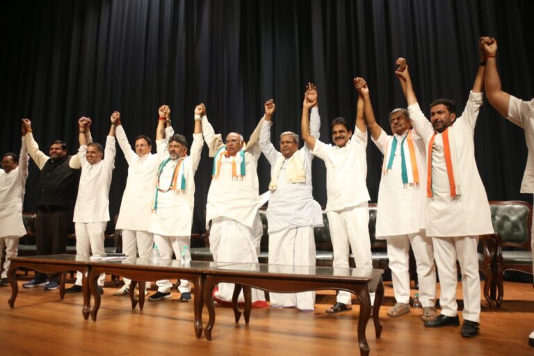 Big win for Congress party: AICC president Mallikarjun Kharge