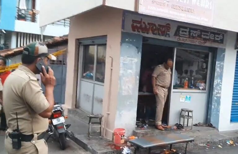 rowdy sheeter Chandrasekhar gruesomely killed in Mysore