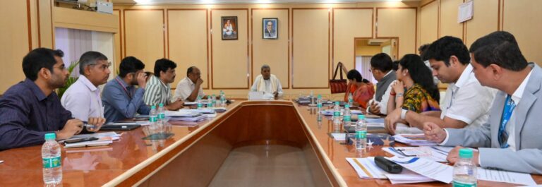 June 1 -- Siddaramaiah Cabinet Meeting: Meeting with CM Siddaramaiah officials on implementation of guarantees