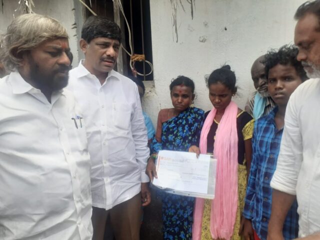 Elephant Attack: Rs 15 lakhs compensation cheque given to deceased family