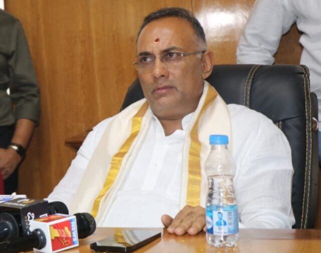 BJP has given government land to its organizations including RSS: Minister Dinesh Gundu Rao makes a serious allegation