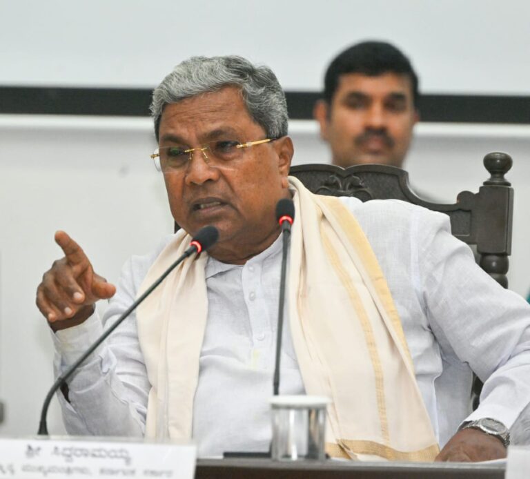 Karnataka Chief Minister Siddaramaiah