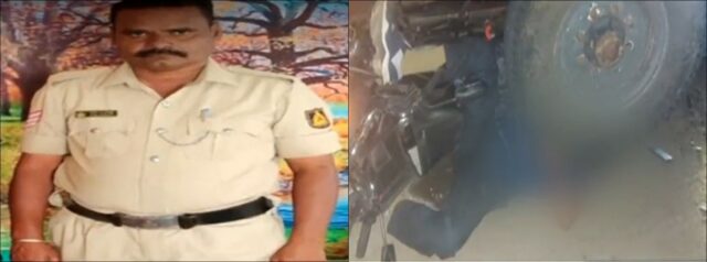 policeman run over by tractor who tried to stop illegal transport of sand, driver arrested