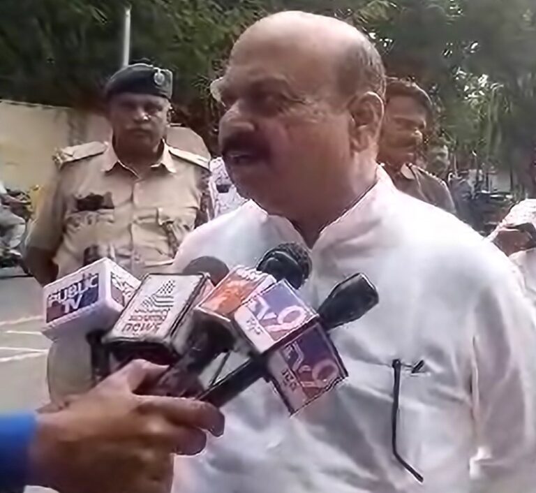 Anna Bhagya scheme: stone in first mouthful of rice : Basavaraj Bommai