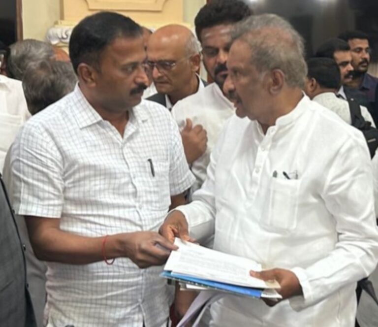 MLA Dinesh Gooligowda appeals to settle electricity arrears of Rs 40.86 crore owed by Mysugar Sugar Factory in a phased manner