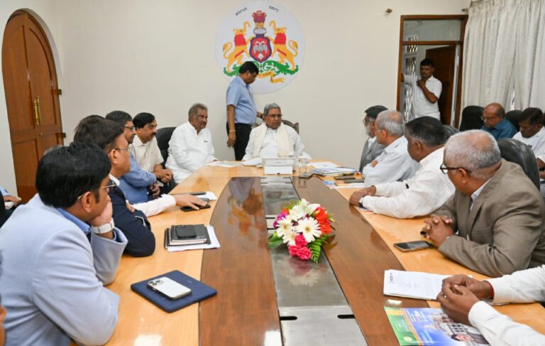 Separate meeting to solve problems of small, medium and micro industries: Chief Minister Siddaramaiah