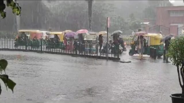 Torrential rain across Bengaluru since morning