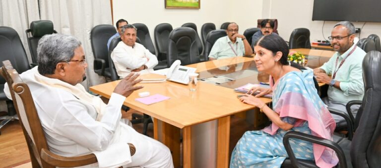 There is no rice in Telangana, 1.50 lakh metric ton available in Chhattisgarh — Chief Minister Siddaramaiah