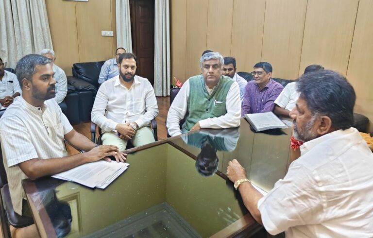 Karnataka Dy CM DK Shivakumar instructs to create competent authority to look into problems and demands of Bangalore apartment Asociation