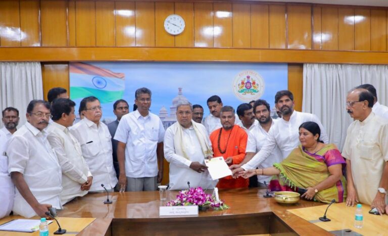 Valmiki Samaj delegation demands strict action against fake ST caste certificate taker, issuers