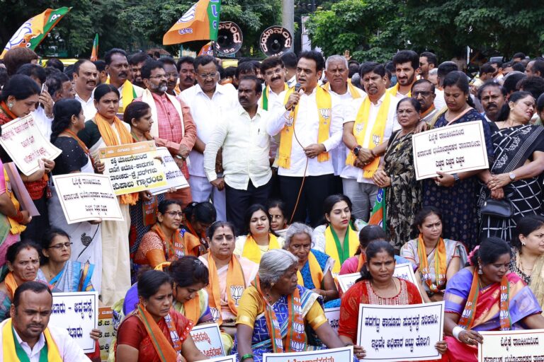 Karnataka Former Minister Dr C.N. Ashwath Narayan condemns State Congress Government's anti-people policies