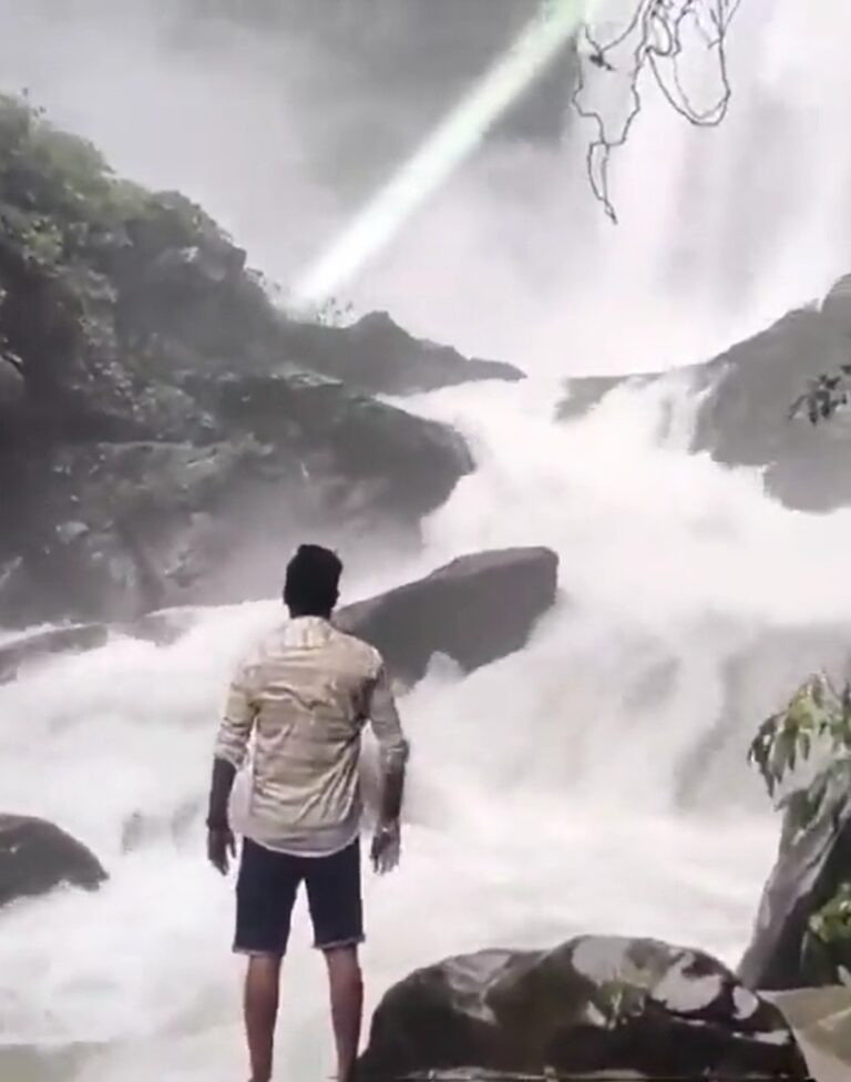 Youth died after slipping in Arashinagundi waterfall