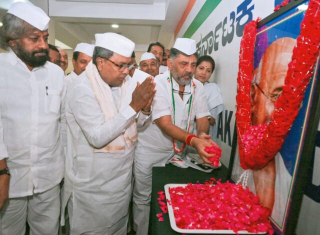 Karnataka Deputy Chief Minister DK Shivakumar calls for BJP free India
