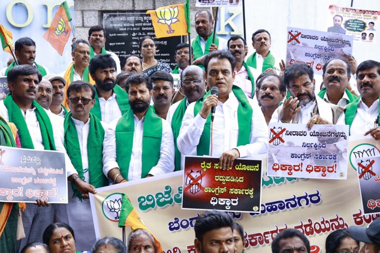 Injustice to farmers by Congress government: Dr. C. N. Ashwathnarayan