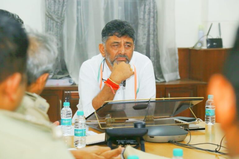 Fire Mishap at BBMP Head Office: Three teams to conduct Separate investigation: DK Shivakumar