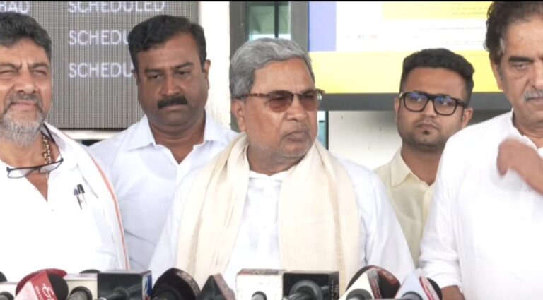 Congress Party's victory is cause of BJP's fear - Chief Minister Siddaramaiah