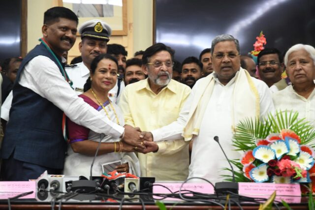 Umashree, MR Sitaram and HP Sudam Das sworn in as new members of Karnataka Legislative Council
