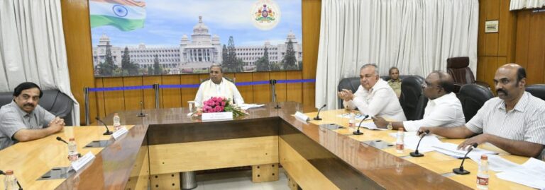 Karnataka CM to hold separate meetings of Forest and Mines Departments headed by Ministers For expeditious settlement of disputes