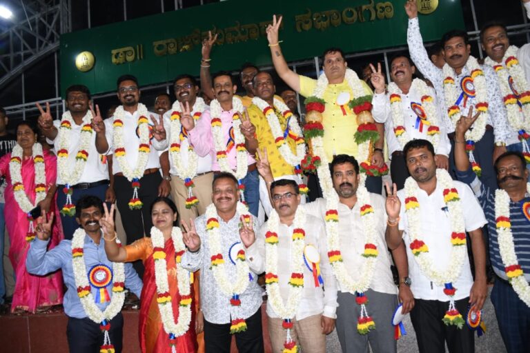 Amrut Raj's team wins in BBMP officers' and employees' welfare association election
