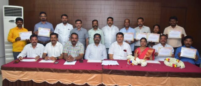 A. Amrut Raj elected unopposed as President of BBMP Officers and Employees Welfare Development Association
