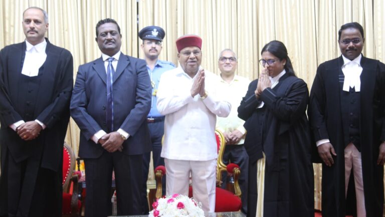 Oath-taking of Karnataka High Court Justices