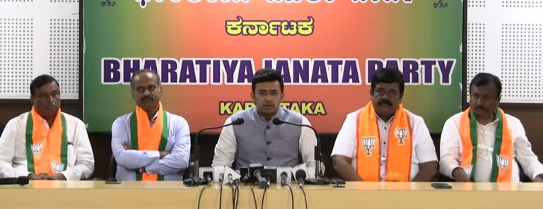 Cauvery Water to Tamil Nadu | Central government and 25 BJP MPs are with Karnataka: Bengaluru South MP Tejasvi Surya