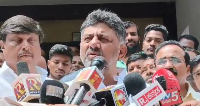 Karnataka DCM DK Shivakumar | BJP is working to divide society while Congress is stitching it up: