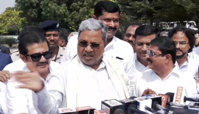 Let the BJP MPs get relief from the Centre: Karnataka Chief Minister Siddaramaiah