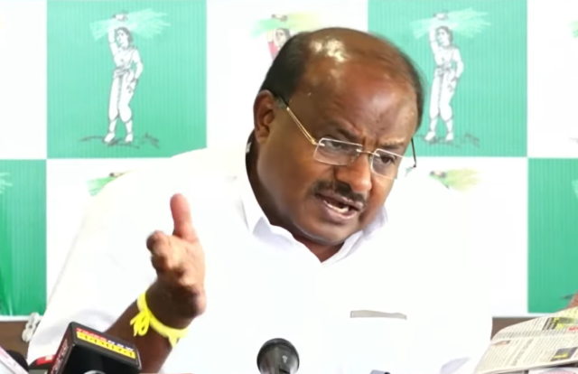 There is a duplicate Chief Minister in state: HD Kumaraswamy lashed out at Siddaramaiah