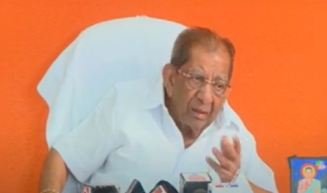 'Caste Census' report unscientific: Congress MLA Shamanur Shivshankarappa