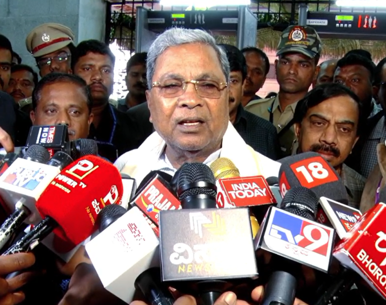 Karnataka CM Siddaramaiah