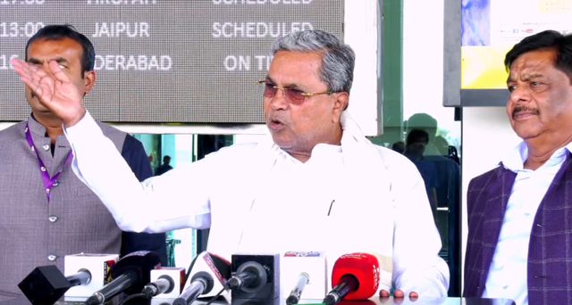 BJP was in power for four years and it failed to tackle Pothole issues: CM Siddaramaiah