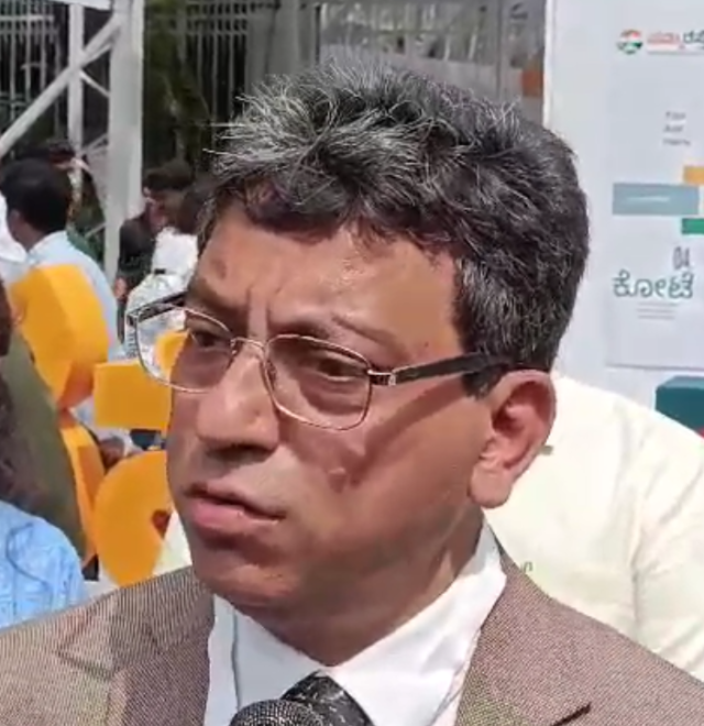 BBMP Chief Commissioner Tushar Giri Nath