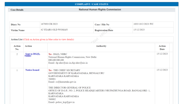 Belagavi Woman Undressed Case; NHRC Notice to Karnataka Govt, DGP