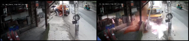 Tragic Accident in Bengaluru Caught on CCTV