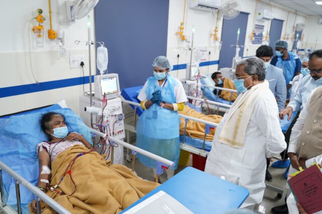 Karnataka Installation of 800 dialysis machines in 219 centers