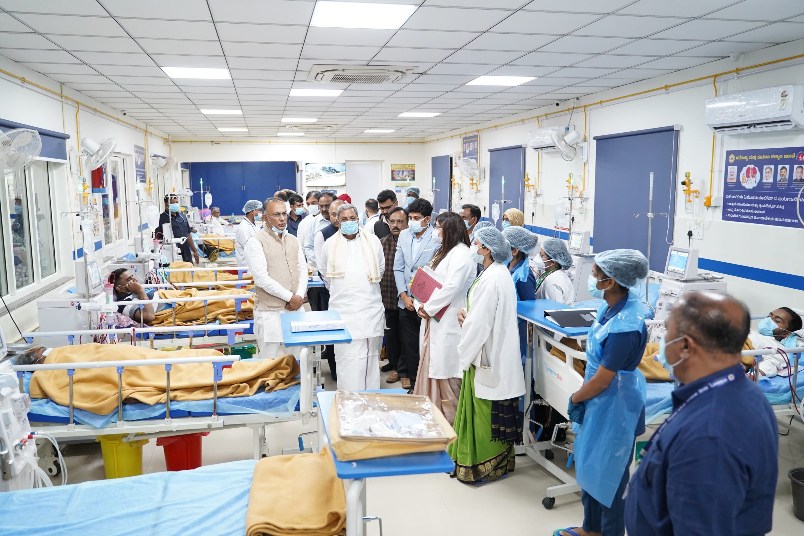 Karnataka Installation of 800 dialysis machines in 219 centers