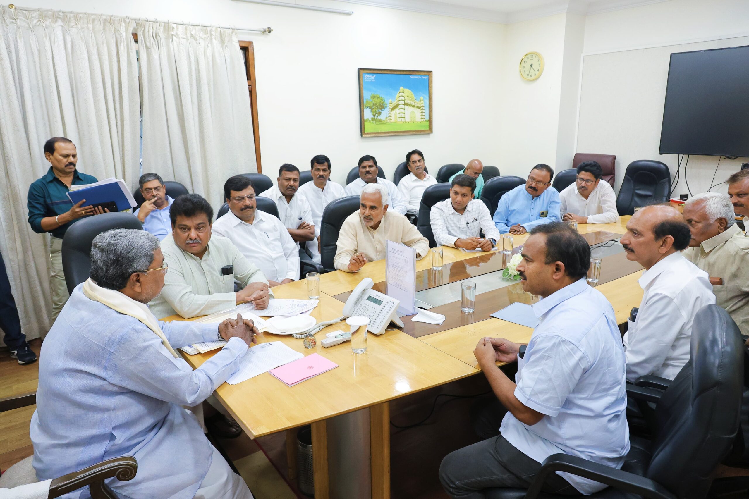 MB Patil-led delegation meets CM: Nandi sugar factory seeks for ₹150 crore aid