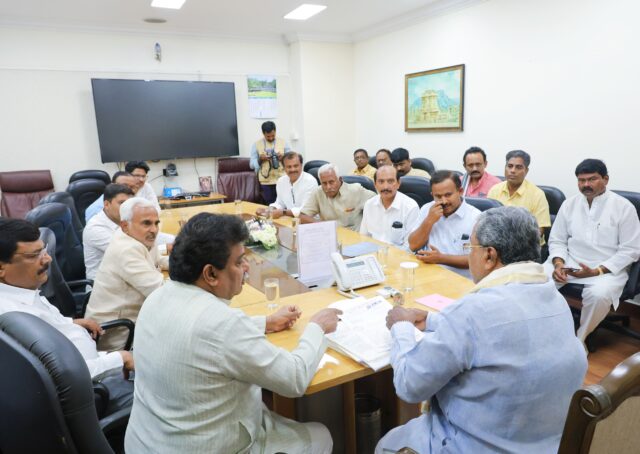 MB Patil-led delegation meets CM: Nandi sugar factory seeks for ₹150 crore aid