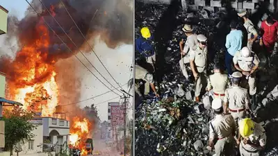Bengaluru: Fire mishap in perfume factory: Three burnt to death, five injured| ಪರ್ಫ್ಯೂಮ್ ಫ್ಯಾಕ್ಟರಿಯಲ್ಲಿ ಅಗ್ನಿ ಅವಘಡ: ಮೂವರು ಸಜೀವದಹನ, ಐವರಿಗೆ ಗಾಯ 1 Bengaluru: Fire mishap in perfume factory: Three burnt to death, five injured
