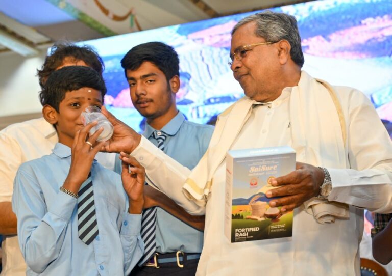 55 ಲಕ್ಷ ಸರಕಾರಿ ಶಾಲಾ ಮಕ್ಕಳ ಮಾನಸಿಕ, ದೈಹಿಕ ಆರೋಗ್ಯಕ್ಕಾಗಿ ʼರಾಗಿ ಮಾಲ್ಟ್ʼ ವಿತರಣೆ :  ಸಿಎಂ ಸಿದ್ದರಾಮಯ್ಯ