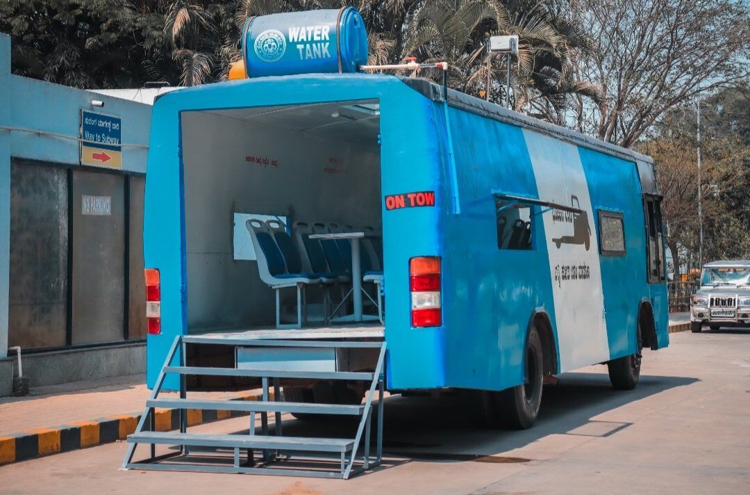 BMTC started building food carts using old buses