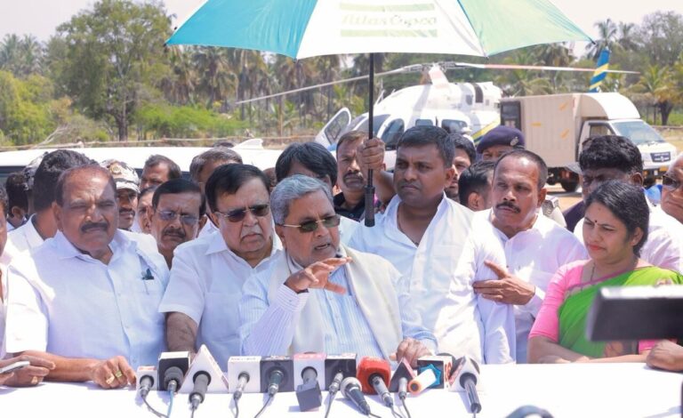 ಬಿಜೆಪಿಯವರು ಕೇಂದ್ರದ ಅನ್ಯಾಯವನ್ನು ಸಮರ್ಥಿಸಿಕೊಂಡು ಕನ್ನಡಿಗರಿಗೆ ದ್ರೋಹ ಮಾಡುತ್ತಿದ್ದಾರೆ: ಸಿಎಂ ಸಿದ್ದರಾಮಯ್ಯ