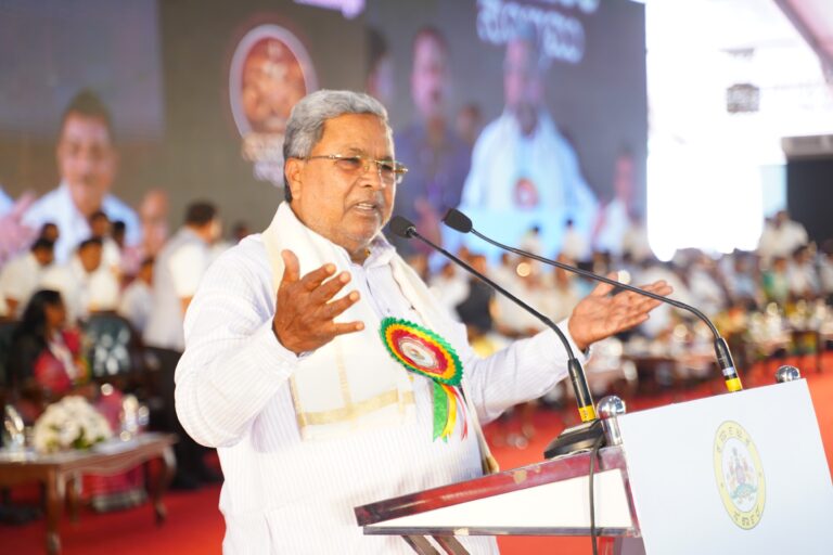 ದೇಶವನ್ನು ಹಸಿವು ಮುಕ್ತ ಮಾಡುವುದೇ ಕಾಂಗ್ರೆಸ್ ಗುರಿ : ಸಿಎಂ ಸಿದ್ದರಾಮಯ್ಯ