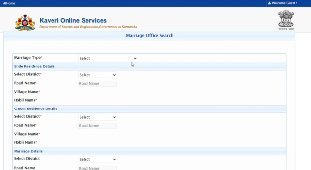 Karnataka Cabinet decides to Allow online marriage registration