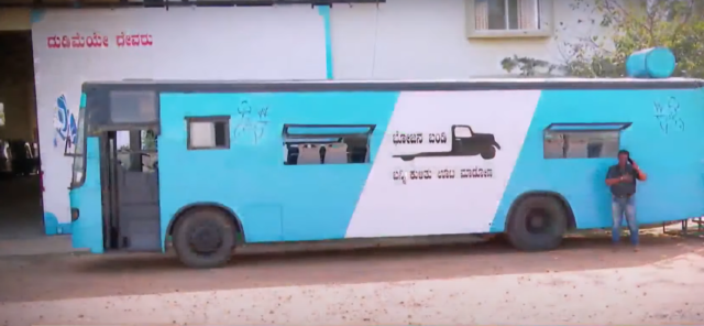 BMTC started building food carts using old buses