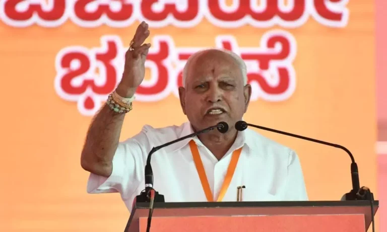 ಕಾಂಗ್ರೆಸ್ ಪಕ್ಷದಲ್ಲಿ ಪ್ರಧಾನಮಂತ್ರಿ ಸ್ಥಾನಕ್ಕೆ ಅರ್ಹ ವ್ಯಕ್ತಿ ಇಲ್ಲ : ಬಿ. ಎಸ್ ಯಡಿಯೂರಪ್ಪ