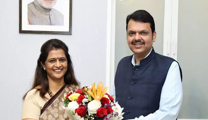 ಹಿರಿಯ ಕಾಂಗ್ರೆಸ್ ನಾಯಕ ಶಿವರಾಜ್ ಪಾಟೀಲ್ ಅವರ ಸೊಸೆ ಬಿಜೆಪಿಗೆ ಸೇರ್ಪಡೆ